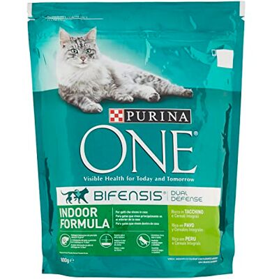 PURINA ONE Bifensis inomhus formula kibble katter kalkon och spannmål 800 g PURINA ONE Bifensis inomhus formula kibble katter kalkon och spannmål 800 g