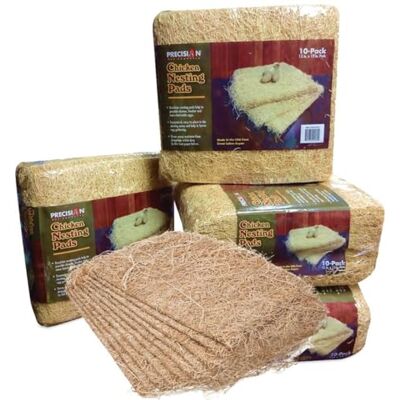PRECISION PET Precisions husdjur av Petmate Excelsior Nesting Pads kyckling sängkläder 33 x 33 cm paket med 10. PRECISION PET Precisions husdjur av Petmate Excelsior Nesting Pads kyckling sängkläder 33 x 33 cm paket med 10.