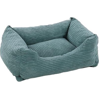 Flamingo rektangulär velutto-kupa blå – 65 x 50 cm, perfekt för fransk bulldogg, tax, beagles och katter, lyxig komfort och snygg design Flamingo rektangulär velutto-kupa blå – 65 x 50 cm, perfekt för fransk bulldogg, tax, beagles och katter, lyxig komfort och snygg design