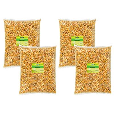 Dehner kyckling-fågel och gnagarmat, kornmajs, 4 x 2,5 kg (10 kg) Dehner kyckling-fågel och gnagarmat, kornmajs, 4 x 2,5 kg (10 kg)