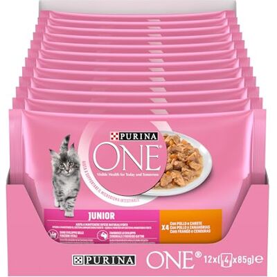 PURINA ONE Single Serve Junior Kyckling 4 x 85 g PURINA ONE Single Serve Junior Kyckling 4 x 85 g