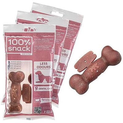 Ferplast Hundmellanmål Naturligt hundmellanmål Oral Hygien Mellanstorlek Orderkontroll med Yucca Extract Kit med 3-pack 315g Ferplast Hundmellanmål Naturligt hundmellanmål Oral Hygien Mellanstorlek Orderkontroll med Yucca Extract Kit med 3-pack 315g