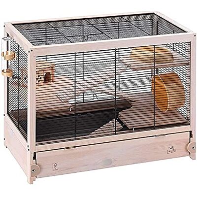 Ferplast HAMSTERVILLE Hamsterbur - Robust träram Ferplast HAMSTERVILLE Hamsterbur - Robust träram