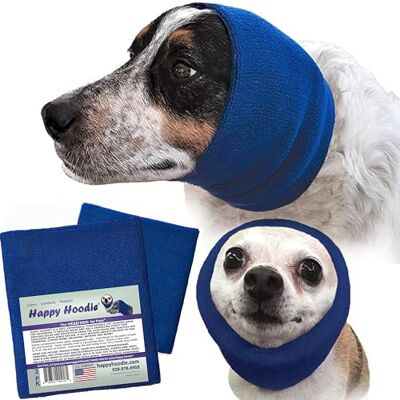 ZONI PETS Den ursprungliga glada huvtröjan för hundar och katter – sedan 2008-2 pack (1 liten, 1 stor) – grooming och force drying mirakelverktyget för ångestlindring och lugnande hundar ZONI PETS Den ursprungliga glada huvtröjan för hundar och katter – sedan 2008-2 pack (1 liten, 1 stor) – grooming och force drying mirakelverktyget för ångestlindring och lugnande hundar