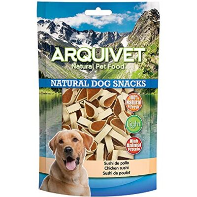 Arquivet Pack 12 Snacks Kyckling Sushi - Snacks för Hundar Arquivet Pack 12 Snacks Kyckling Sushi - Snacks för Hundar