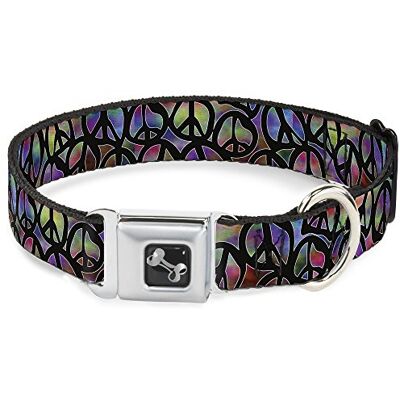 Buckle-Down Buckle Down Dc-w31330-l säkerhetsbälte hundhalsband, stor, mini, lugn Fuchsia hjärtan/vit Buckle-Down Buckle Down Dc-w31330-l säkerhetsbälte hundhalsband, stor, mini, lugn Fuchsia hjärtan/vit