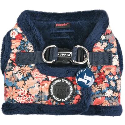Puppia Valp hundsele för små och medelstora hundar – GIANNI HARNESS B – justerbar och bekväm, marinblå Puppia Valp hundsele för små och medelstora hundar – GIANNI HARNESS B – justerbar och bekväm, marinblå