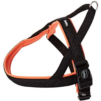 Nobby Preno mesh norsk sele, 50–64 cm+42 cm/25–35 mm, neonorange Nobby Preno mesh norsk sele, 50–64 cm+42 cm/25–35 mm, neonorange