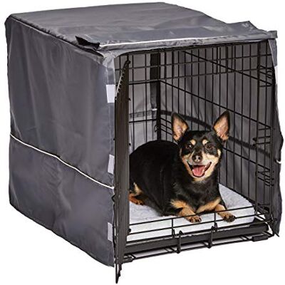 New World Midwest Överdrag för hundbur, integritetsskydd, passar Midwest hundburar, kan tvättas i maskin och torktumlas New World Midwest Överdrag för hundbur, integritetsskydd, passar Midwest hundburar, kan tvättas i maskin och torktumlas