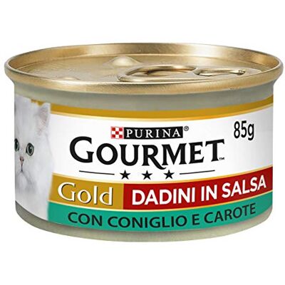 Gourmet Gold Vuxen Katt - Kanin och Morot Salsa 85g Gourmet Gold Vuxen Katt - Kanin och Morot Salsa 85g