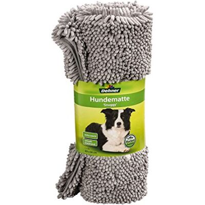 Dehner 3157377 hundmatta mysig, polyester, grå, 89 x 66 cm Dehner 3157377 hundmatta mysig, polyester, grå, 89 x 66 cm