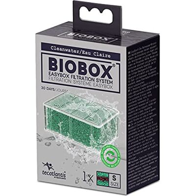 Aquatlantis Tecatlantis Easybox rengöringsvattenfilter mediakassett för Biobox filter 1 och 2, S Aquatlantis Tecatlantis Easybox rengöringsvattenfilter mediakassett för Biobox filter 1 och 2, S