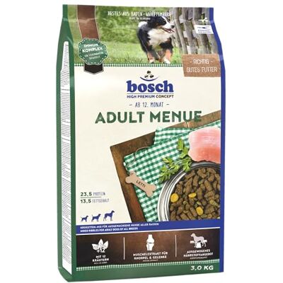 Bosch HPC vuxen meny krokettblandning för vuxna hundar av alla raser 1 x 3 kg Bosch HPC vuxen meny krokettblandning för vuxna hundar av alla raser 1 x 3 kg