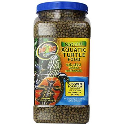 Zoo Med Aquatic Turtle Food ZM54 Foder för reptiler, Brun, 1,53 kg Zoo Med Aquatic Turtle Food ZM54 Foder för reptiler, Brun, 1,53 kg
