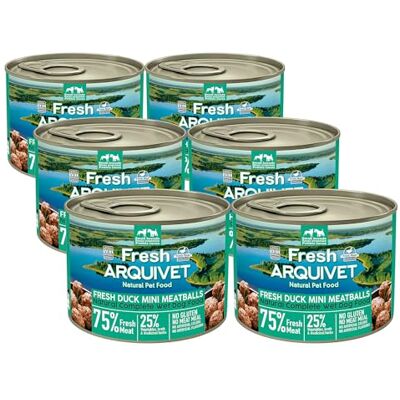 Arquivet Fresh Mini Duck Meatballs, 200 g, 6-pack Arquivet Fresh Mini Duck Meatballs, 200 g, 6-pack