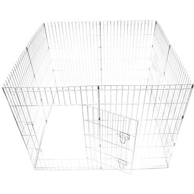 Ellie-Bo Easy-Up Lekhage för Husdjur, Silver Ellie-Bo Easy-Up Lekhage för Husdjur, Silver