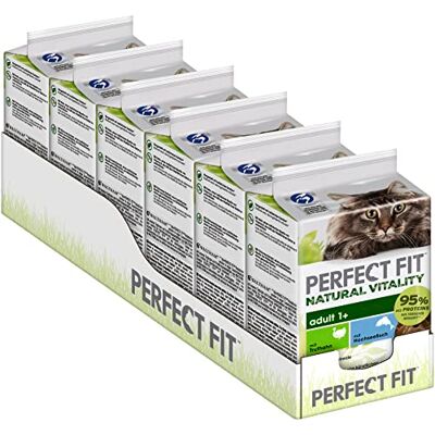 PERFECT FIT Natural Vitality 420653 Kattmat, Flerfärgad, 36 x 50 g PERFECT FIT Natural Vitality 420653 Kattmat, Flerfärgad, 36 x 50 g