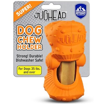 Himalayan Dog Chew Jughead HIMDC5110122 Tuggleksak, Orange, En Storlek Himalayan Dog Chew Jughead HIMDC5110122 Tuggleksak, Orange, En Storlek