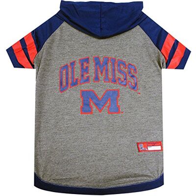 Pets First Ole Miss huvtröja t-shirt, Small, BLÅ Pets First Ole Miss huvtröja t-shirt, Small, BLÅ