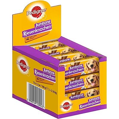 Pedigree - Jumbone Riesenknochen Medium - kyckling Pedigree - Jumbone Riesenknochen Medium - kyckling