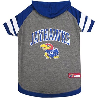 Pets First Kansas huvtröja t-shirt, Small, BLÅ Pets First Kansas huvtröja t-shirt, Small, BLÅ