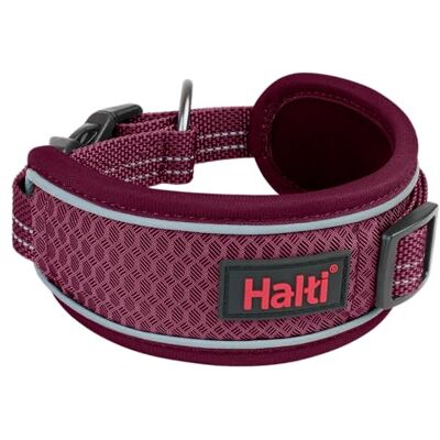 Halti Anatomi Hundhalsband Bred Halsband Design för Tryckavlastning, Vadderad i Neopren, Reflekterande och Justerbar, Matchande Koppel och Sele, Lämplig för Medelstora Hundar (Storlek M, Magenta) Halti Anatomi Hundhalsband Bred Halsband Design för Tryckavlastning, Vadderad i Neopren, Reflekterande och Justerbar, Matchande Koppel och Sele, Lämplig för Medelstora Hundar (Storlek M, Magenta)