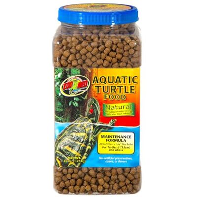 Zoo Med Aquatic Turtle Food ZM113 Foder för reptiler, Brun, 1,27 kg Zoo Med Aquatic Turtle Food ZM113 Foder för reptiler, Brun, 1,27 kg