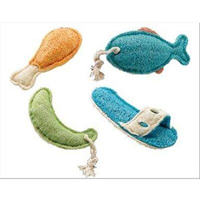 Ferplast Leksak Hund PA 6701 Vegetabilisk Sponge Toy 4UD Ferplast Leksak Hund PA 6701 Vegetabilisk Sponge Toy 4UD