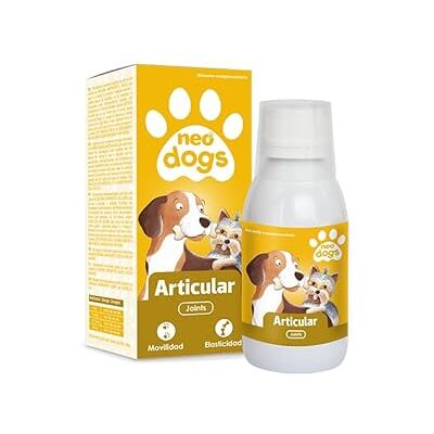 neo dogs Articular Näringstillägg för gemensamma vätska för hundar med gurkmeja, harpagofyt, pil och laxolja skyddar lederna och förbättrar rörligheten neo dogs Articular Näringstillägg för gemensamma vätska för hundar med gurkmeja, harpagofyt, pil och laxolja skyddar lederna och förbättrar rörligheten