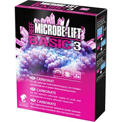 ARKA MICROBE-LIFT Basic 3 karbonat – högrent karbonat (KH) för varje havsvattenakvarium, mycket produktiv, 500 g ARKA MICROBE-LIFT Basic 3 karbonat – högrent karbonat (KH) för varje havsvattenakvarium, mycket produktiv, 500 g