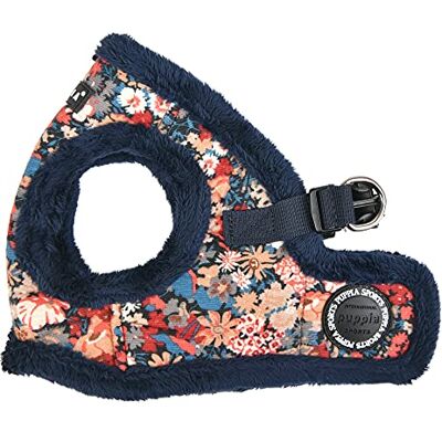 Puppia Hundsele för små och medelstora hundar – GIANNI HARNESS B – justerbar och bekväm, marinblå Puppia Hundsele för små och medelstora hundar – GIANNI HARNESS B – justerbar och bekväm, marinblå