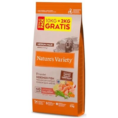 AFFINITY Nature's Variety Dog NG Med AD lax 10 + 2 kg AFFINITY Nature's Variety Dog NG Med AD lax 10 + 2 kg