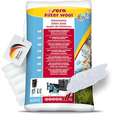 sera filtervadd 250 g – för mekanisk förfiltrering av finare smutspartiklar sera filtervadd 250 g – för mekanisk förfiltrering av finare smutspartiklar