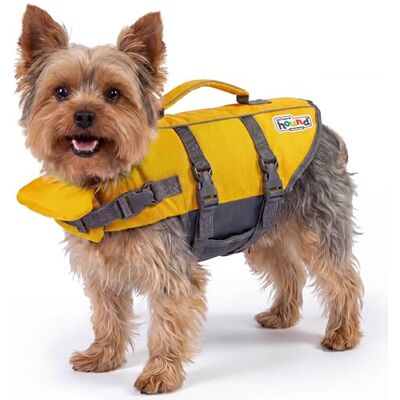 Outward Hound Granby Splash flytväst för hund, gul, storlek XS Outward Hound Granby Splash flytväst för hund, gul, storlek XS