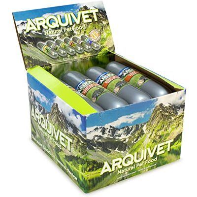 Arquivet 12-pack Natural Wet Food Kanin med grönsaker 500 gr Kanin korv och grönsaker för hundar våtmat för hundar Hundmat Kvalitetsingredienser Arquivet 12-pack Natural Wet Food Kanin med grönsaker 500 gr Kanin korv och grönsaker för hundar våtmat för hundar Hundmat Kvalitetsingredienser