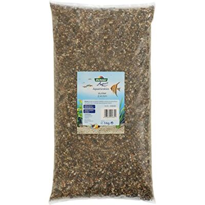 Dehner Aqua Aquarienkies, korn 2–4 mm, 5 kg, grå/brun Dehner Aqua Aquarienkies, korn 2–4 mm, 5 kg, grå/brun
