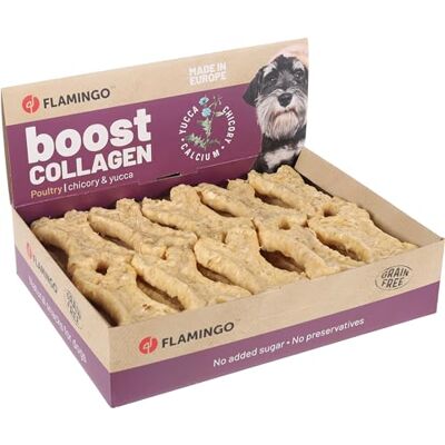 Flamingo Boost OS med kyckling och krage 30 st 720G Flamingo Boost OS med kyckling och krage 30 st 720G