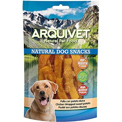 Arquivet Paket 12 Snacks Kyckling Sötpotatis - Hundgodis Arquivet Paket 12 Snacks Kyckling Sötpotatis - Hundgodis