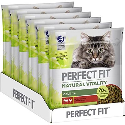 PERFECT FIT Natural Vitality Kattmat, 650 g x 6 stycken PERFECT FIT Natural Vitality Kattmat, 650 g x 6 stycken