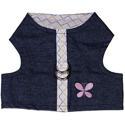 MICHI -SCPE04-XS PETTORINA JEANS FLOWER WAVE sele XS hundsele MICHI -SCPE04-XS PETTORINA JEANS FLOWER WAVE sele XS hundsele