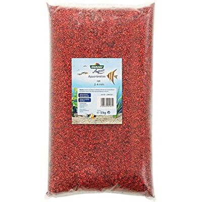 Dehner Aqua akvariegrus, kornstorlek 2–4 mm, 5 kg, röd Dehner Aqua akvariegrus, kornstorlek 2–4 mm, 5 kg, röd