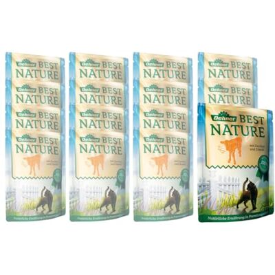 Dehner Best Nature kattfoder vuxen, kalb, 16 x 85 g (1,36 kg) Dehner Best Nature kattfoder vuxen, kalb, 16 x 85 g (1,36 kg)