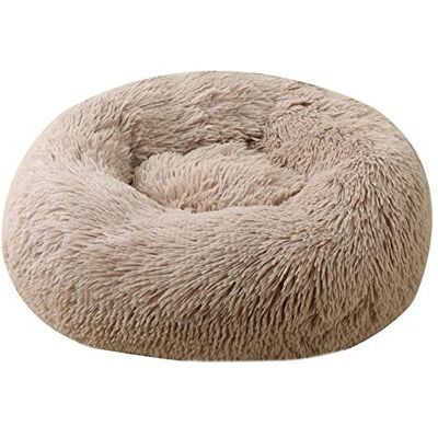 Astorpet Super Donut hund och katt säng för husdjur bekväm och bekväm, tvättbar (ljusbrun, M) Astorpet Super Donut hund och katt säng för husdjur bekväm och bekväm, tvättbar (ljusbrun, M)