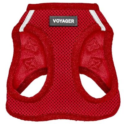 Best Pet Supplies Voyager Step-in Air hundsele – alla väder nät step-in-väst sele för små och medelstora hundar från – sele (röd), XL Best Pet Supplies Voyager Step-in Air hundsele – alla väder nät step-in-väst sele för små och medelstora hundar från – sele (röd), XL
