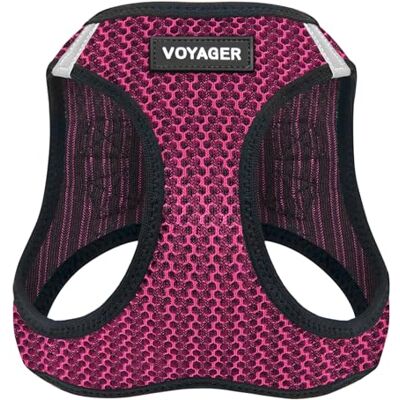Best Pet Supplies Voyager Step-in Air Dog Harness – All Weather Mesh Step In-väst sele för små och medelstora hundar från – fuchsia (2-ton), XS Best Pet Supplies Voyager Step-in Air Dog Harness – All Weather Mesh Step In-väst sele för små och medelstora hundar från – fuchsia (2-ton), XS