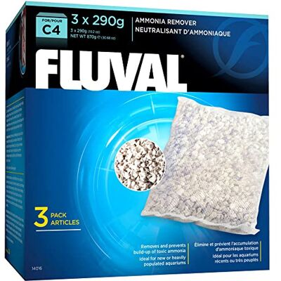 Fluval C4 Ammoniak borttagare, 870 g, 3-pack Fluval C4 Ammoniak borttagare, 870 g, 3-pack