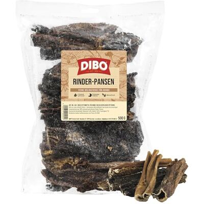 DIBO nötköttspack, 500 g, litet naturligt tuggsnack eller godis som mellanmål, hundmat, kvalitetsprodukt utan kemikalier DIBO nötköttspack, 500 g, litet naturligt tuggsnack eller godis som mellanmål, hundmat, kvalitetsprodukt utan kemikalier
