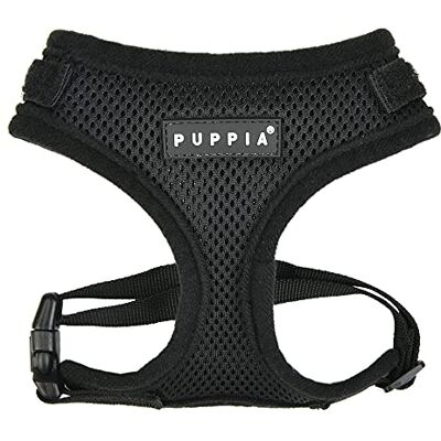 Puppia Valp hundsele – mjuk överlägsen sele A – för små och medelstora hundar Puppia Valp hundsele – mjuk överlägsen sele A – för små och medelstora hundar