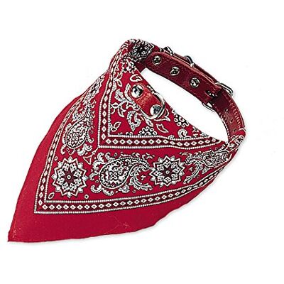 Nobby Läderhalsband med Sjal - 65 cm - Retro Hundtillbehör Nobby Läderhalsband med Sjal - 65 cm - Retro Hundtillbehör
