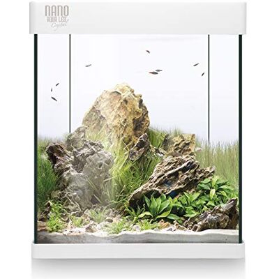 ICA KNA30 Nano Aqualed Crystal akvarieset, vit ICA KNA30 Nano Aqualed Crystal akvarieset, vit